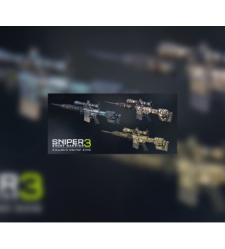 Sniper Ghost Warrior 3 - Hexagon Ice weapon skin pack DLC Steam Key GLOBAL